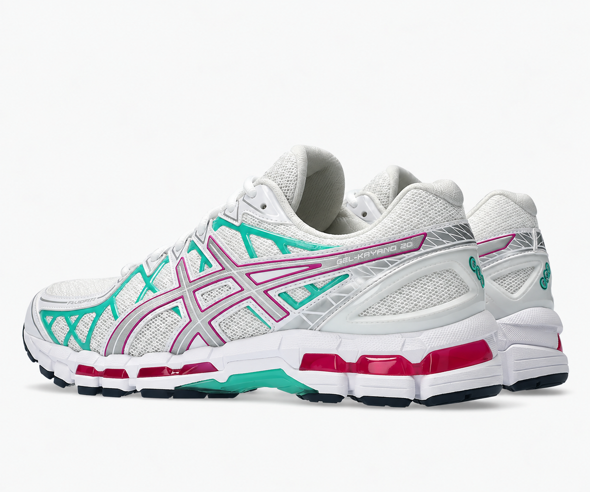ASICS GEL-KAYANO 20 White/Aurora Green