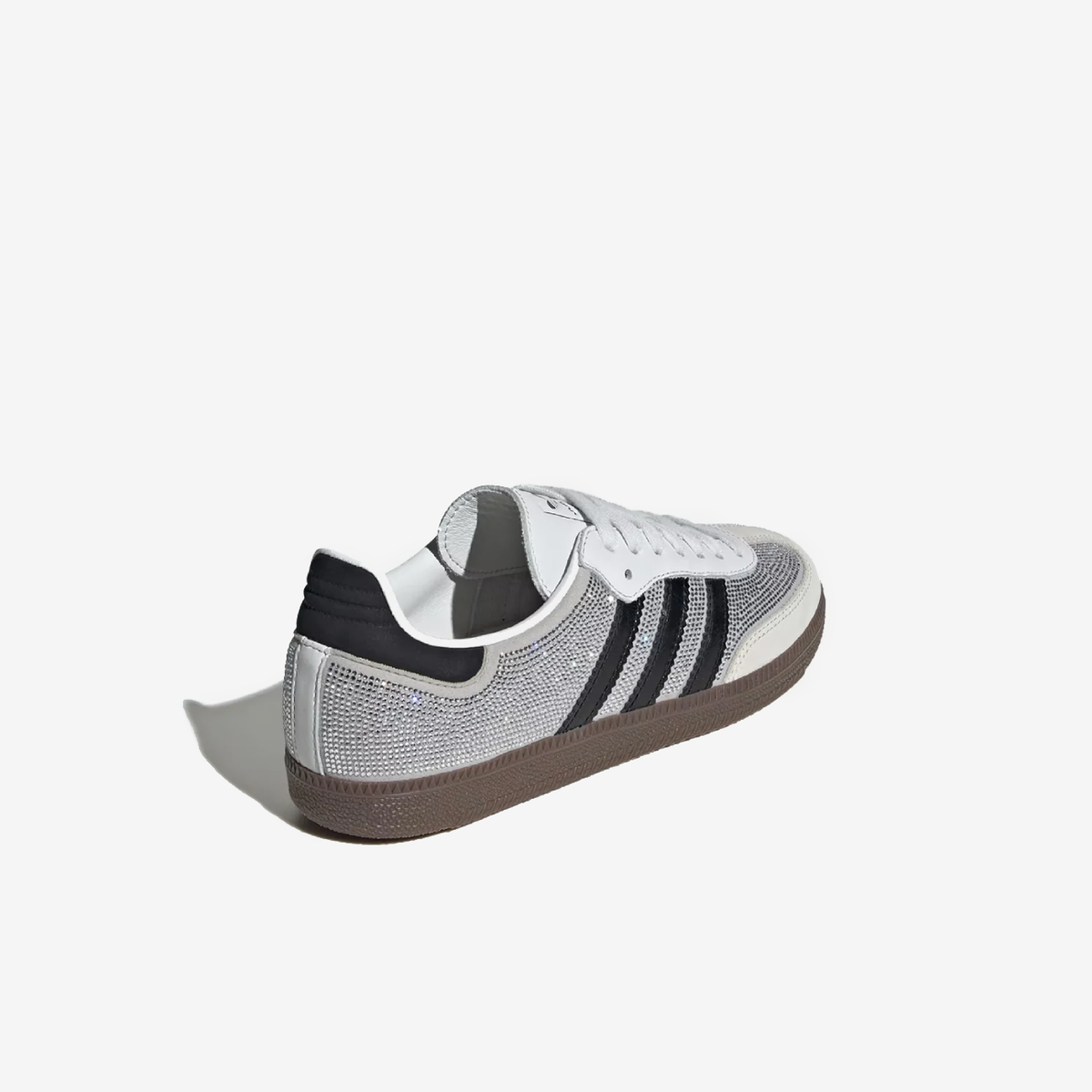 SAMBA OG "RHINESTONE" - Silver / White