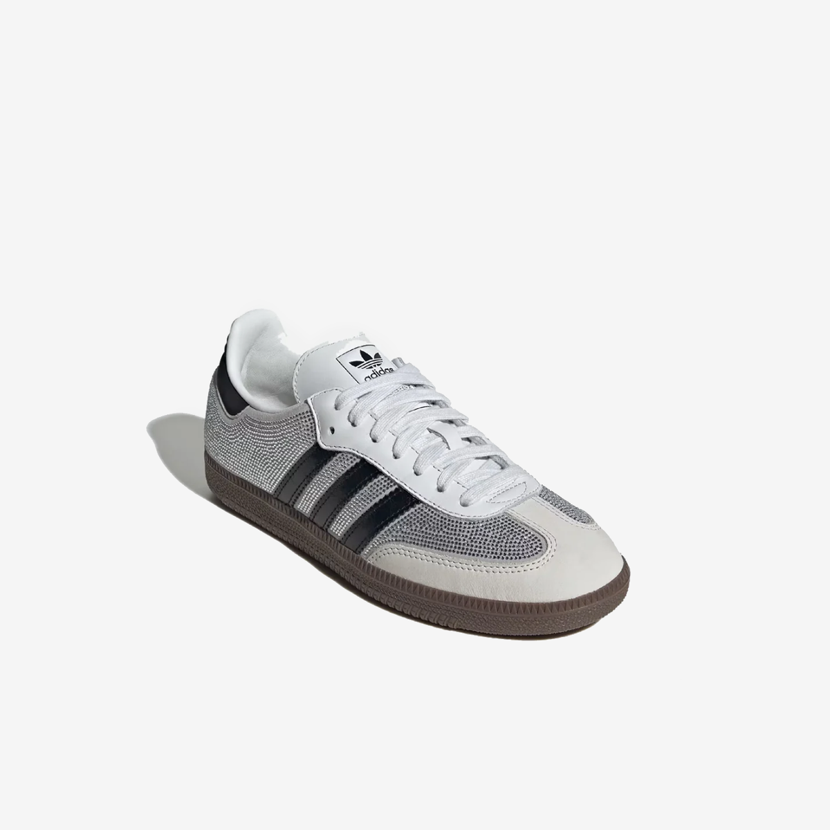 SAMBA OG "RHINESTONE" - Silver / White